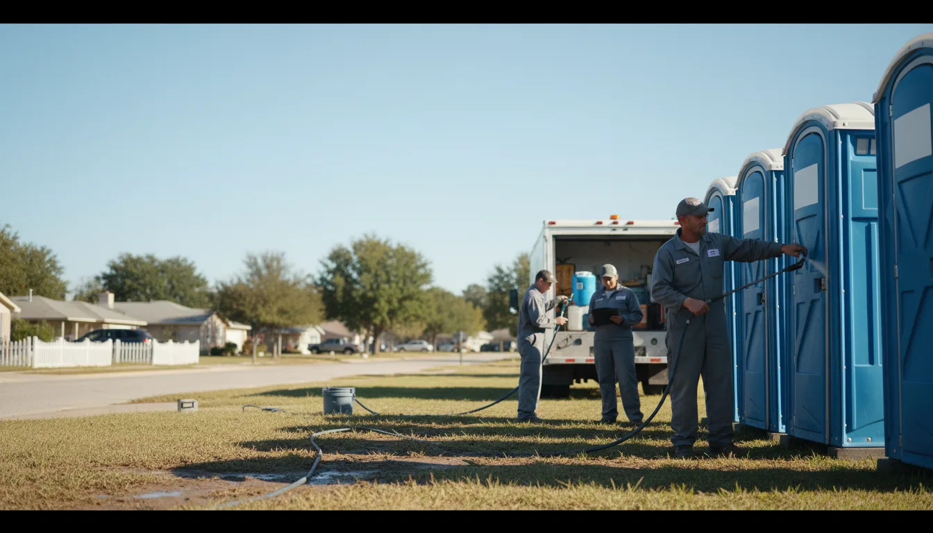 Long-Term Portable Toilet Rental in Lemon Grove, CA near me